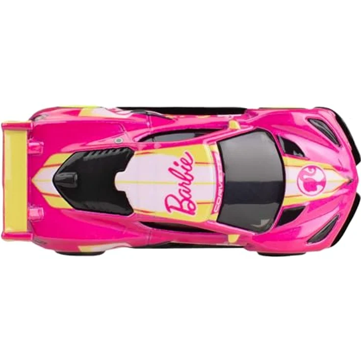 Mattel Hot Wheels Barbie 65th Corvette C8.R HVJ51, Die Cast Modellfahrzeug im Maßstab 1:64, ca. 7 cm lang, Pop Culture Edition – Bild 3