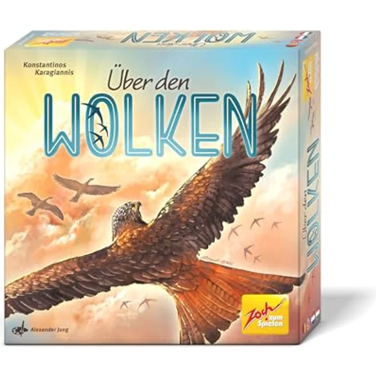 Zoch Über den Wolken, strategisches Brettspiel für 2-4 Spieler ab 10 Jahren mit Manöver-Karten und spannenden Flugformationen – Bild 1