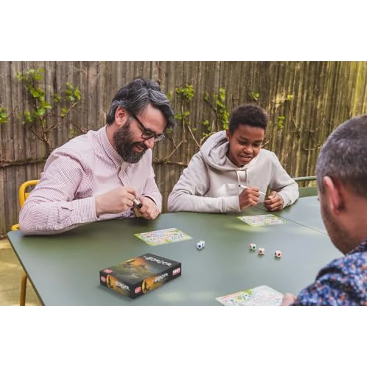 NSV The Border, Würfelspiel im kompakten EXTRA-Format, 4 Tableus, 5 Würfel, inklusive Spielanleitung – Bild 5