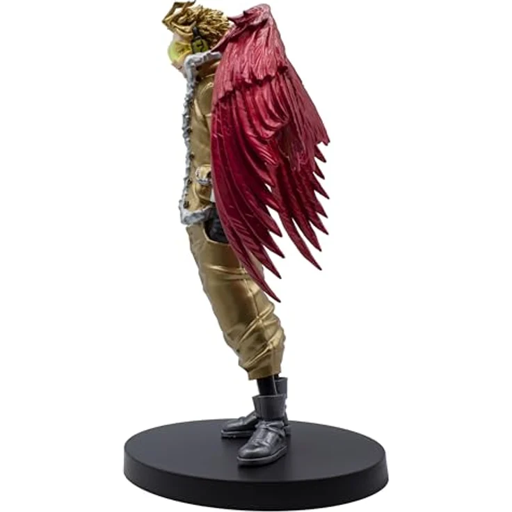 Banpresto My Hero Academia Age Of Heroes Hawks Figur, 17 cm große PVC-Statikfigur in limitierter Auflage, golden – Bild 4