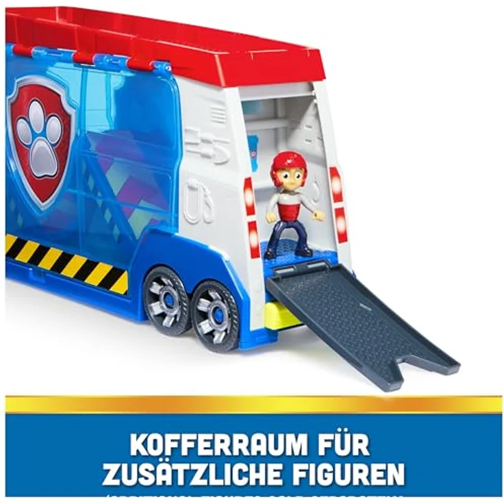 Spin Master Paw Patrol Spielzeug-Transporter PAW Patroller 3.0, mit Soundeffekt und Ryder mit Quad, für Kinder ab 3 Jahren – Bild 7