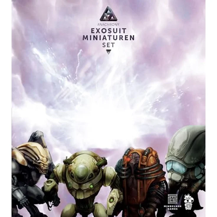 Skellig Games 0048-0019-03 Brettspiel, bunt mit 24 extra großen und detailreichen Exosuit-Miniaturen – Bild 1