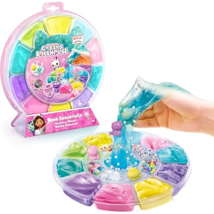 Canal Toys Magischer Sand GABBY ET LA MAISON MAGIQUE, rosa, Bastelspiel für Kinder ab 3 Jahren