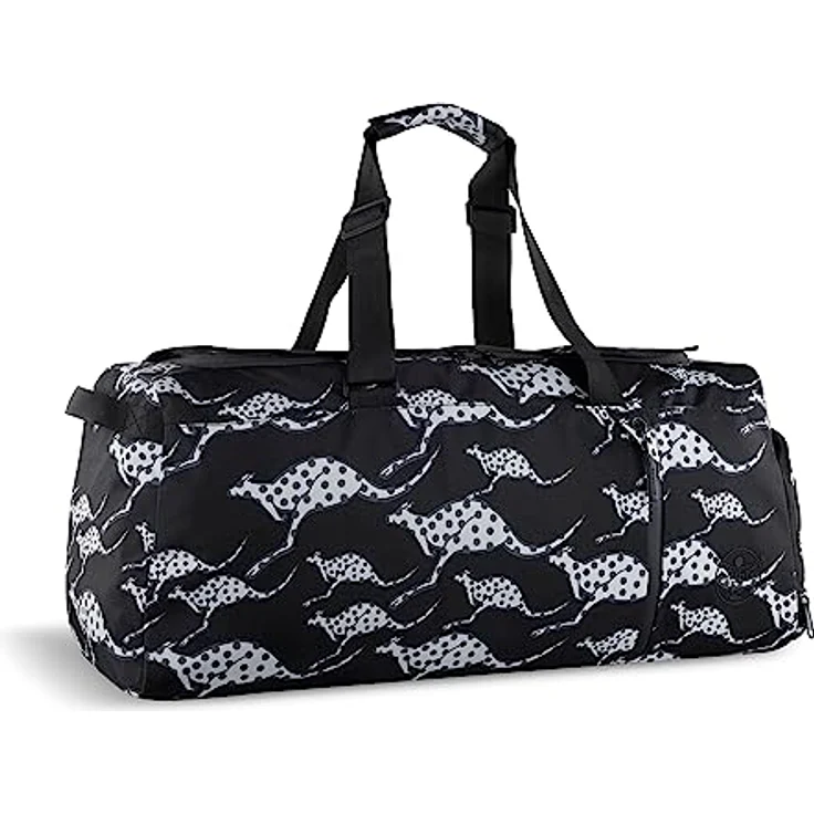 Chiemsee Sporttasche Jump N Fly, Kinder Sporttasche mit Tiermotiv, schwarz – Bild 2