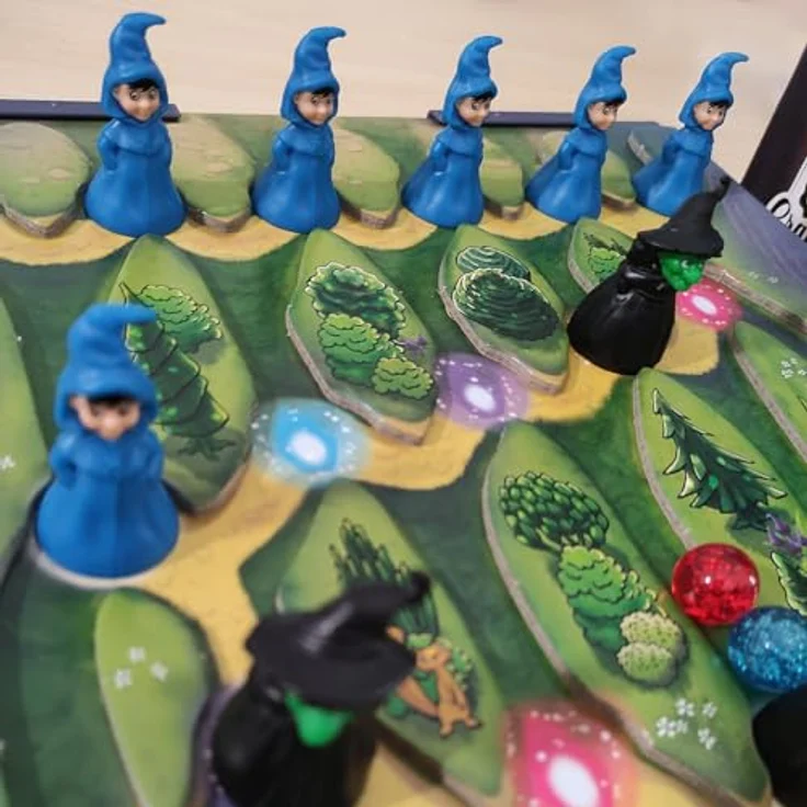 Cranio Creations Der verzauberte Berg, Brettspiel mit Murmelwurf-Mechanik zur Zielerreichung – Bild 5
