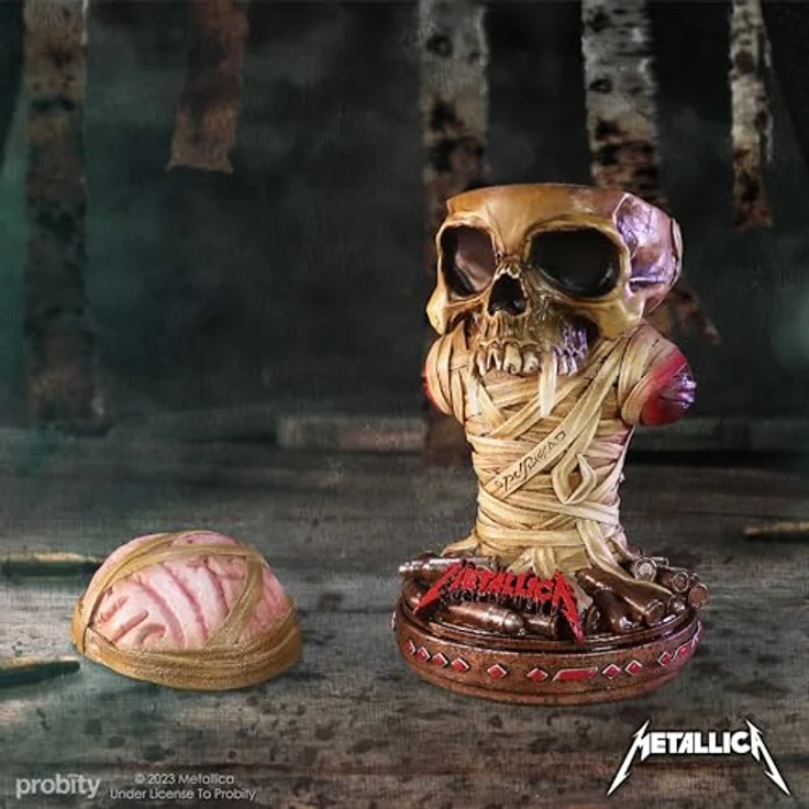 Nemesis Now Metallica Statue One Box, handbemalte Sammelfigur aus hochwertigem Resin, 20 cm – Bild 8