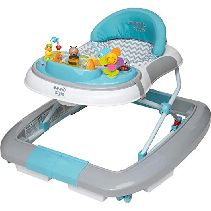 ib style® 3 in 1 Babywalker Wave| Lauflernhilfe | mit Schaukelfunktion | Licht & Melodie | EN1273:2020 | Mint – Bild 4