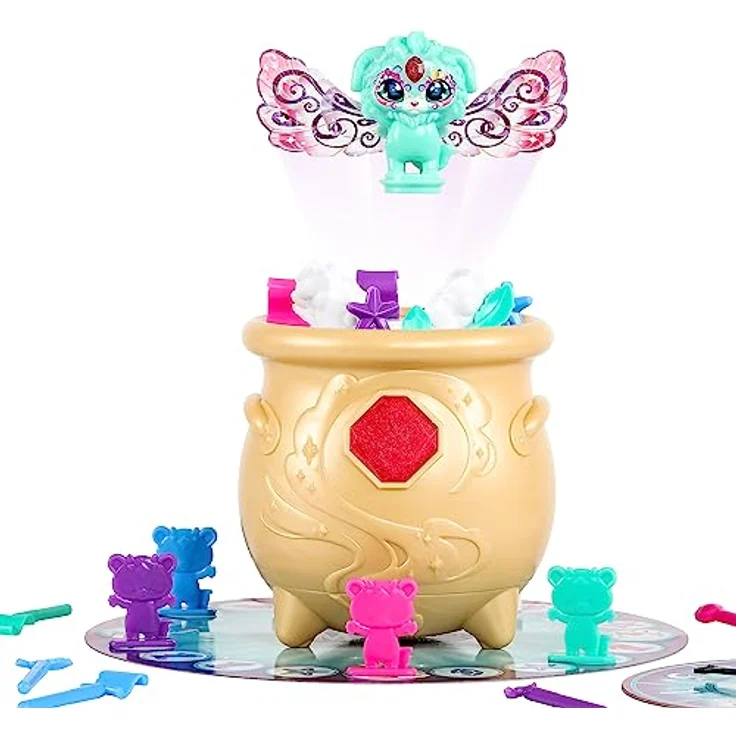 Magic Mixies Magic Potion Cauldron Game, Brettspiel mit exklusivem Mixling und spannender Spielmechanik – Bild 2