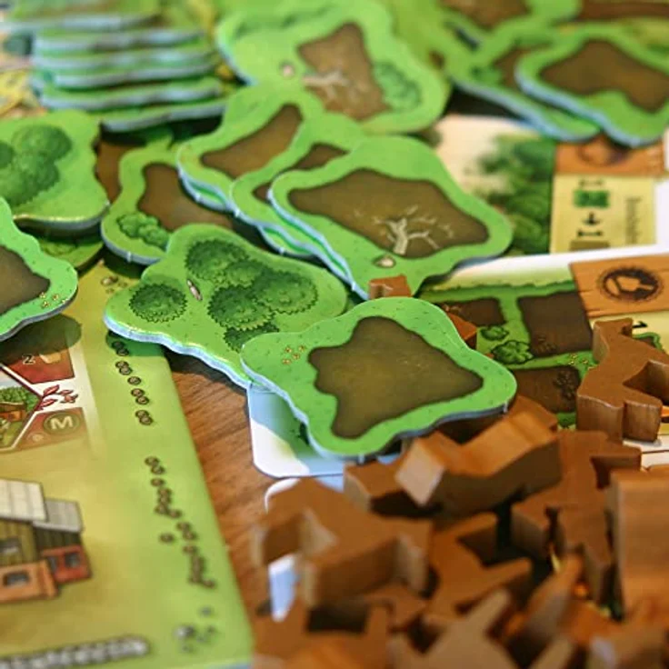 Lookout Agricola Farmers of the Moor Revised Edition, Erweiterung für Strategie-Brettspiel mit neuen Pferden und 150 Karten, für 1-4 Spieler, ab 12 Jahren, 90 Minuten Spielzeit – Bild 4