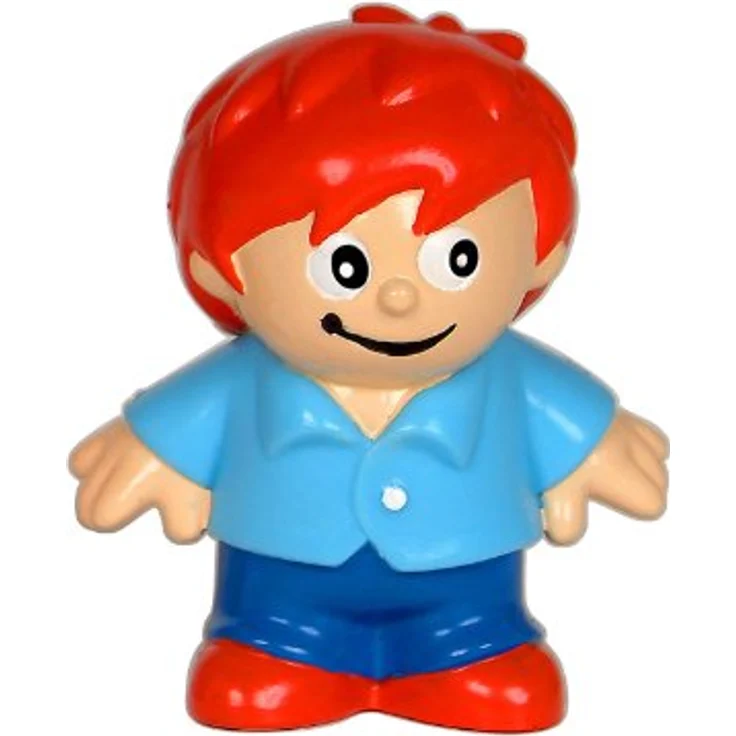 P:os 60968 - 3D Figur Mainzelmännchen „Edi“, Spielfigur aus PVC, ca. 5,5 cm hoch, zum Sammeln, Tauschen und Spielen – Bild 2