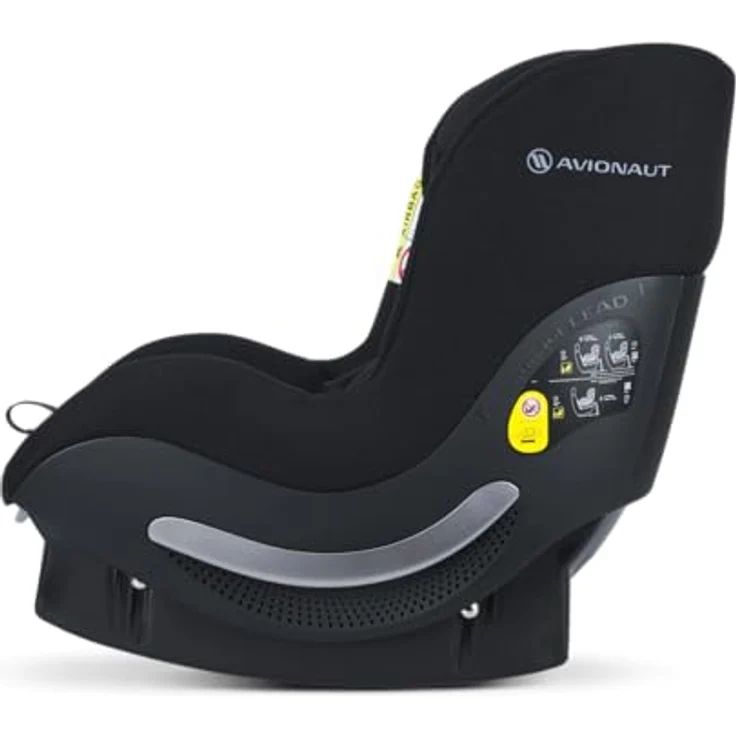 Avionaut AeroFIX RWF AirFlow, Rückwärtsgerichteter Kindersitz (0-18 kg) mit Air-Flow Polsterung und Seitenaufprallschutz, Schwarz – Bild 3