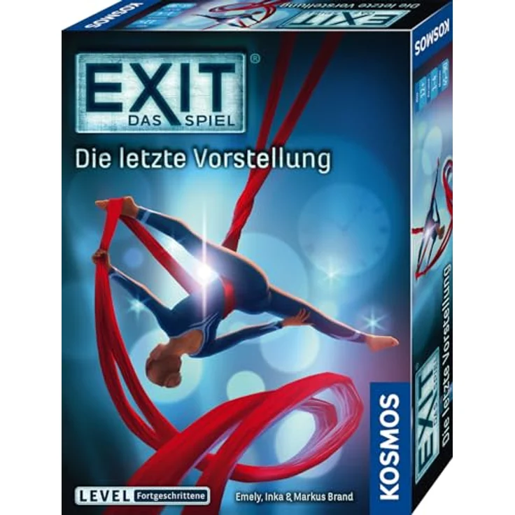 KOSMOS EXIT® - Das Spiel: Die letzte Vorstellung, Escape Room-Spiel für 1-4 Spieler ab 12 Jahren, Teamarbeit und Abenteuer im Zirkus-Setting – Bild 1