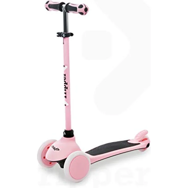 Mondo Mondo, Scooter mit 3 Rädern, verstellbarer Höhe, rosa, max. 30 kg