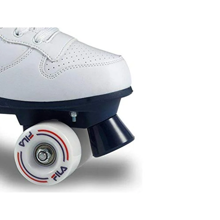 FILA SKATES ACE Inline Skate, White/Blue/RED, 41 - Aluminium-Struktur, ABEC-7-Kugellager, komfortabel & verstärktes Obermaterial – Bild 3