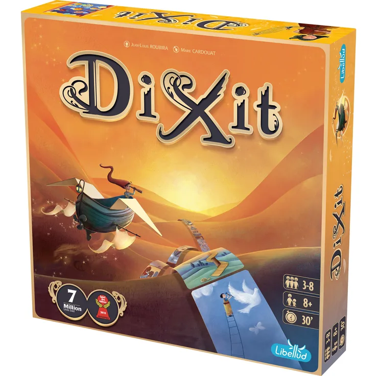 Enigma Dixit Nordic, Brettspiel für 3-8 Spieler, multilingual (Deutsch, Französisch, Dänisch, Schwedisch)