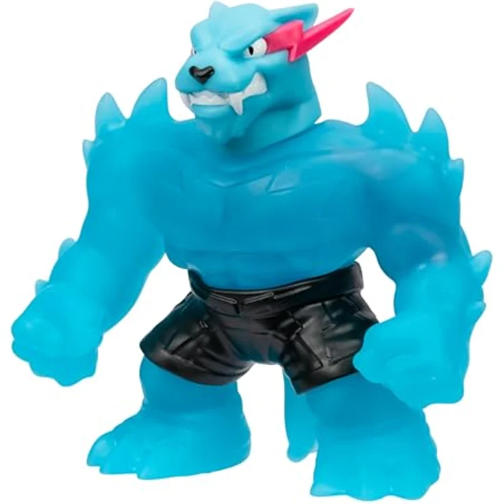 Moose Toys Mr. Beast Lab Goo Jit Zu Actionfigur, Dehnbare Hypercharged Panther, 11 cm – Bild 7