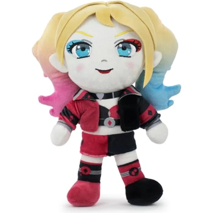 Tinisu Plüschfigur Harley Quinn Kuscheltier Batman - 27 cm Plüschtier DC Comics Stofftier – Bild 2