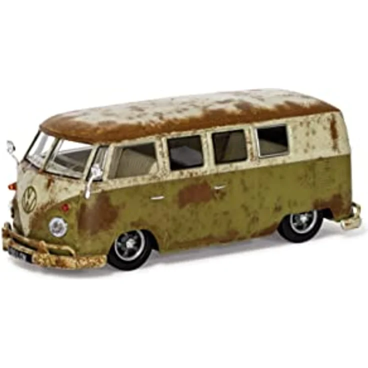Corgi Volkswagen Typ 2 Camper „RAT-Look Splitty“, 1:43 Modellfahrzeug in limitierter Auflage, Druckguss, für ab 14 Jahren – Bild 1