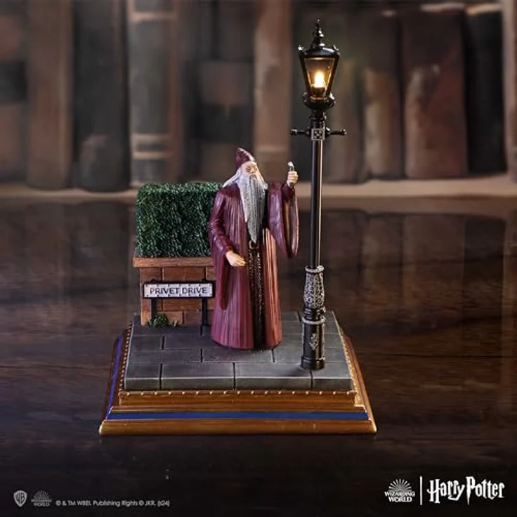 Nemesis Now Harry Potter Figurine Lumineuse Privet Drive, handbemalte Sammlerfigur mit Leuchtfunktion, 18,5 cm, aus hochwertigem Harz – Bild 7