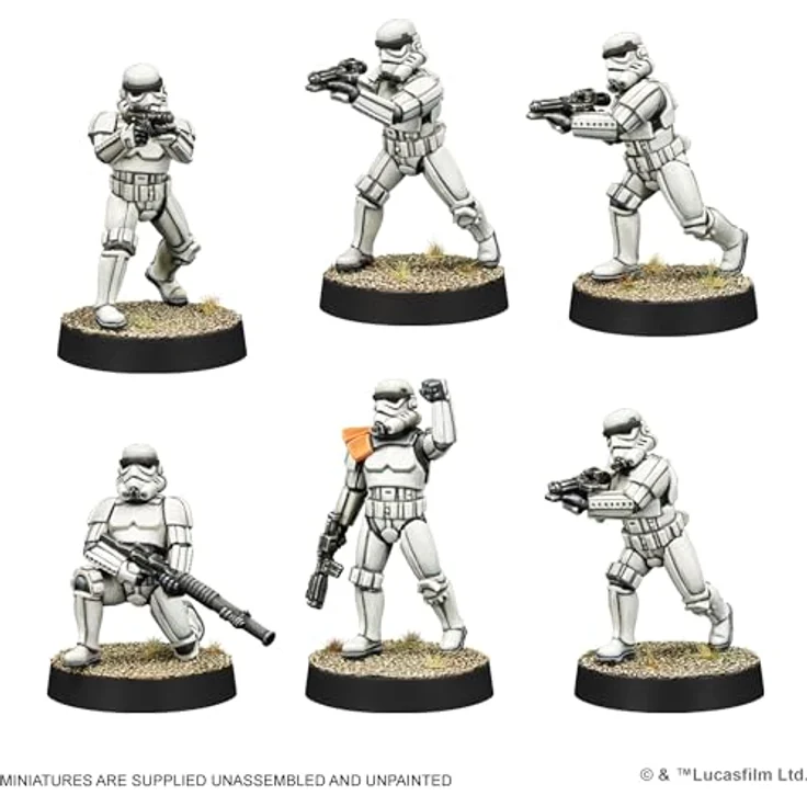 Atomic Mass Games Star Wars Legion - Stormtroopers Einheitserweiterung mit 11 hochdetaillierten Miniaturen, inkl. Sturmtruppen-Anführer und schweren Waffen-Sturmtrupplern – Bild 3