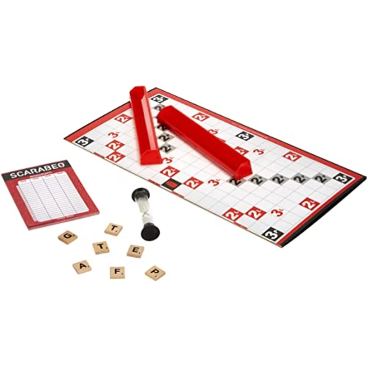 Spin Master Games Editrice Giochi 1052302 - Scarabeo, New Edition Brettspiel mit eleganten Holzchips – Bild 4
