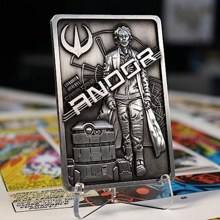 Fanattik STAR WARS - Andor - Lingot Edition Limitée, offizieller Metallbarren auf 5000 Stück limitiert, inkl. Ständer - Sammelfiguren – Bild 7