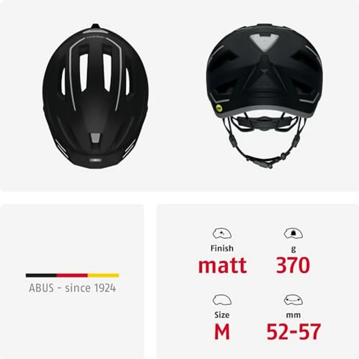 Abus Pedelec 2. 0 MIPS velvet black matt 52 - 57 cm – Bild 6
