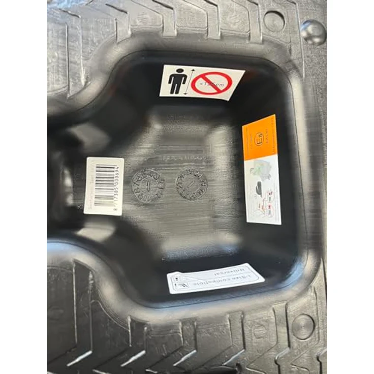 Titaniumbaby Titanium Baby Booster Isofix Tano i, Autokindersitz Zubehör für Kinder 125 - 150 cm, Schwarz – Bild 6