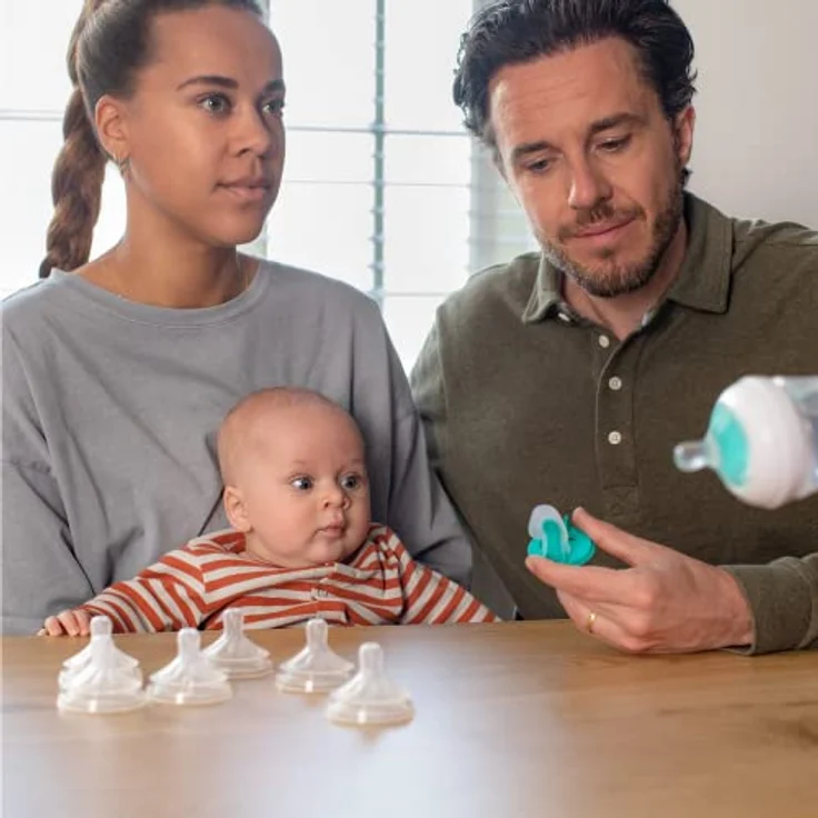 Philips Avent Natural Response AirFree SCY673/01 Babyflasche 1 m+, Flow 3, 260 ml, ergonomisches Design zur Förderung der Saugeraktivität – Bild 3