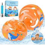 Daliyer Schwimmflügel, Schwimmflügel Kinder 1 2 3 Jahre, Schwimmhilfe ab 1-3 Jahr für Jungen Mädchen, Swimsafe Gerät, Gewicht 6-16kg, Armumfang 15-19cm, blau