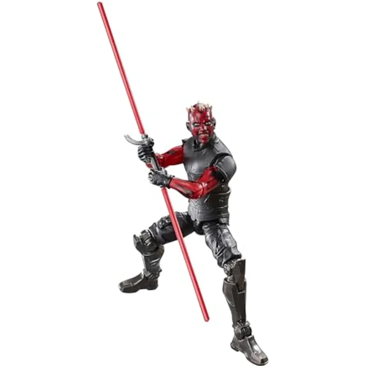 Hasbro Star Wars Battlefront Darth Maul Altmeister Figur, 15 cm, detailgetreu mit Doppelklingen-Lichtschwert und mehreren Bewegungspunkten – Bild 5