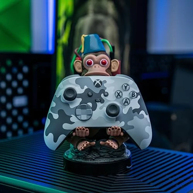 Cableguys Call of Duty Monkey Bomb Controller Halter & Handy Ständer, Gaming Zubehör für Xbox-, PlayStation- & Standard-Controller, ca. 21,5 cm hoch, offizielles Activision-Merchandise – Bild 2