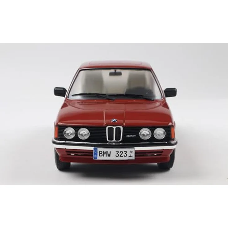 Solido 1:18 BMW E21 323I, Die-Cast Modellfahrzeug in kastanienrot met. mit Kunststoffsockel und Fensterkarton – Bild 4