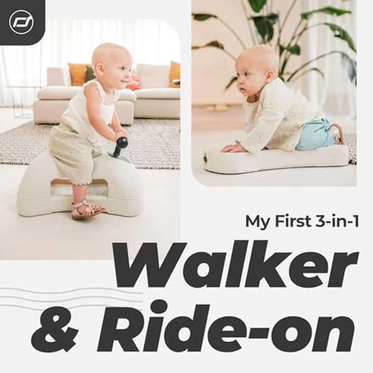 Scoot&Ride My First 3in1 Babyroller / Babyrutscher sand – Bild 3