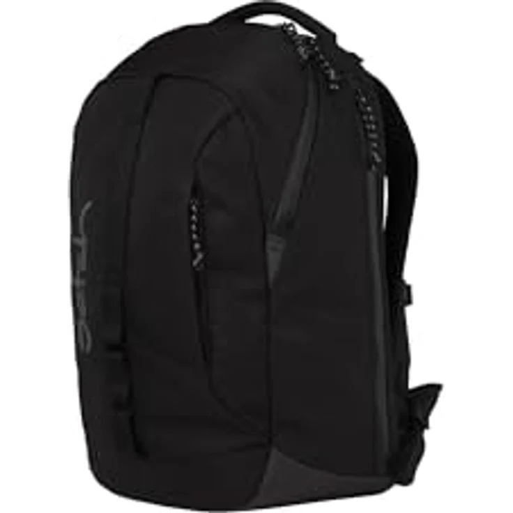 Satch con:next Schulrucksack, ergonomisch, wasserdicht, leicht, mit Laptopfach und Heftebox, Urban Black - Schwarz – Bild 2