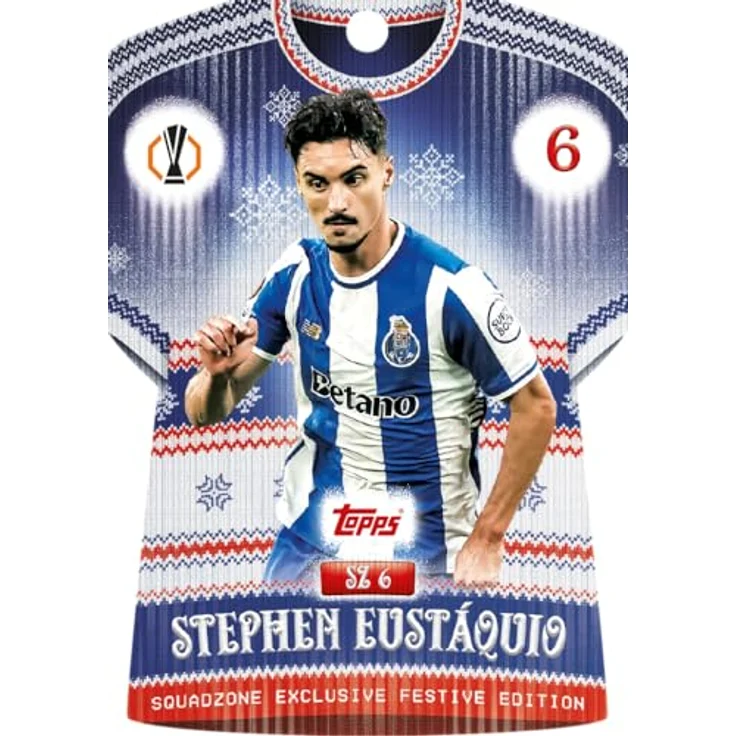 Topps Adventskalender 2025/26, 97 Karten inklusive 24 exklusive Festtags-Edition-Karten und einer Infinity-Karte, mehrfarbig – Bild 7