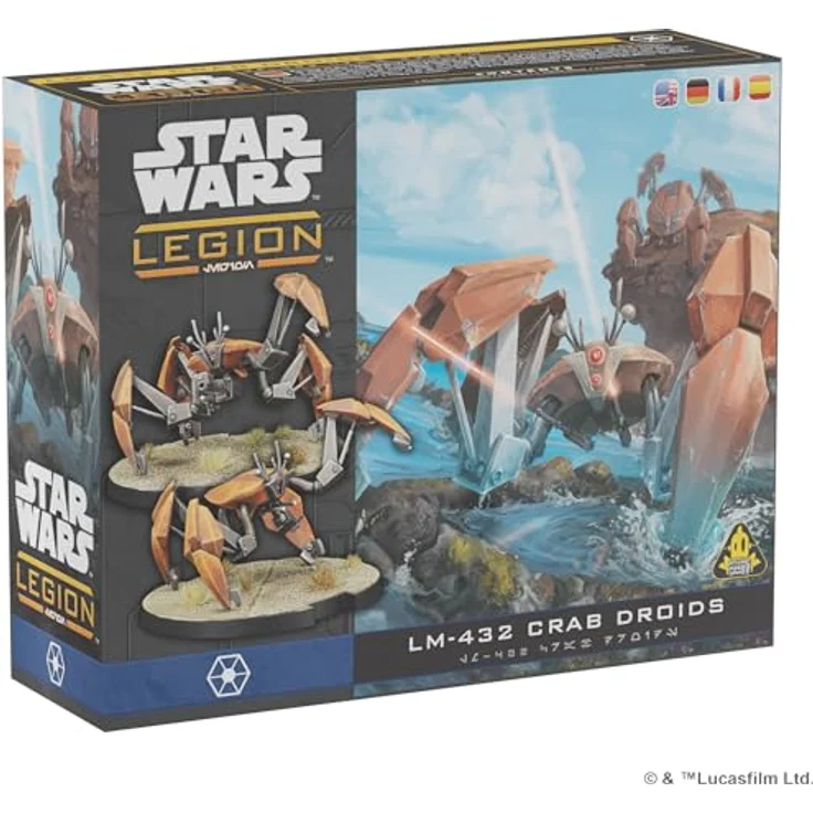 Atomic Mass Games Star Wars Legion LM-432 Crab Droid Unit Expansion Miniatures Game in English for Kids 14+ | Dice-Rolling War Game for 2 Players | Expansion for Star Wars Legion – Bild 1