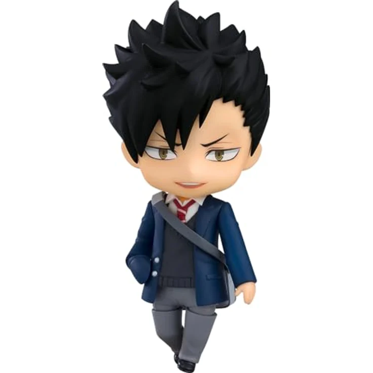 Orange Rouge Haikyu!! Nendoroid Actionfigur Tetsuro Kuroo, School Uniform Ver. 10 cm, detaillierte Sammelfigur mit Zubehör und Austauschteilen – Bild 1