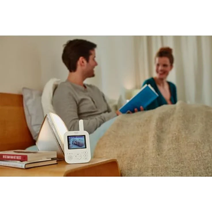 Philips Avent, Video & Audio Advanced Babyphone mit Kamera, 300 m, hochauflösender 2,8-Zoll-Bildschirm, Infrarot-Nachtsicht – Bild 7