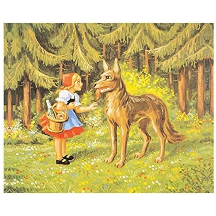 Würfelpuzzle Märchen Holz – Bild 8