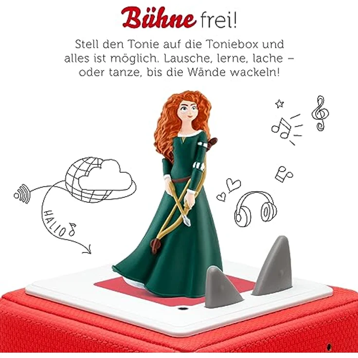 tonies Hörspielfigur Disney Merida - Legende der Highlands, 67 Min. Laufzeit – Bild 2
