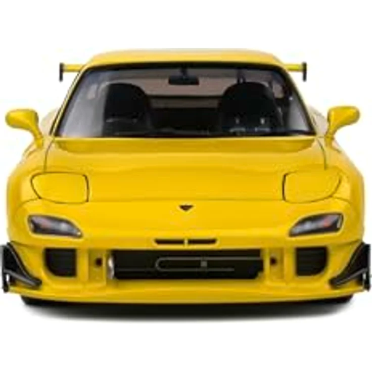 Solido 1:18 Mazda RX7 FD RS 1994, Die-Cast Modellfahrzeug in gelb, hochwertige Verarbeitung im Fensterkarton mit Kunststoffsockel – Bild 2