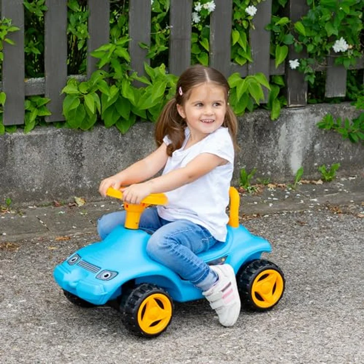 LEMODO Rutschauto, Rutscherfahrzeug mit Hupe und Überschlagschutz, geeignet für Kinder ab 3 Jahren, drinnen und draußen nutzbar (blau) – Bild 5