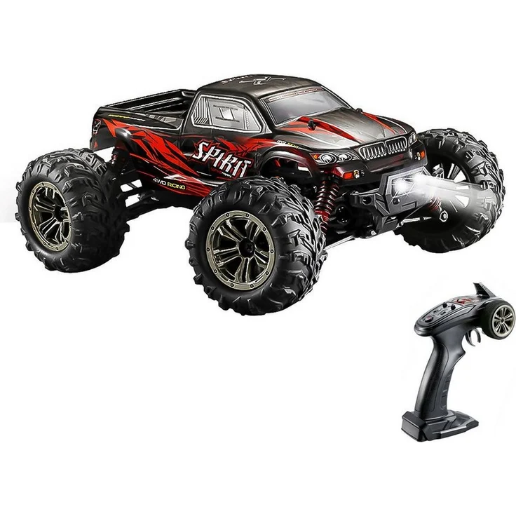 Insma RC-Auto, 1:16 2,4GHz 4WD 52km/h Brushless Monstertruck Geländewagen Auto, Rot