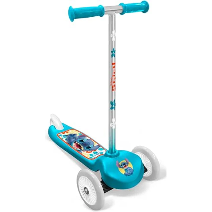 Stamp Stitch Scooter, 3-rädrig mit höhenverstellbarem Lenker, Design für Kinder ab 3 Jahren – Bild 1