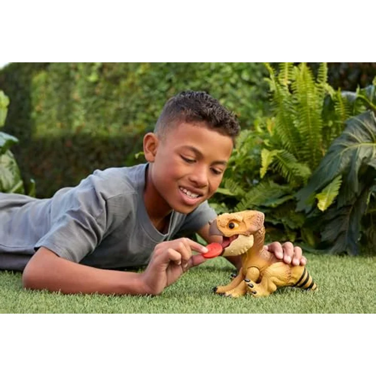 Jurassic World REBIRTH Interactive Roar Back Species, Sammelfigur mit interaktiven Geräuschen und Detailreichem Design – Bild 2