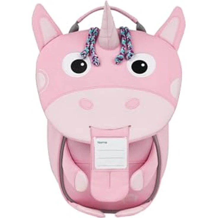 Affenzahn Kleiner Freund Kindergarten-Rucksack, ergonomisch und reflektierend, mit Ziehzunge und Namensschild für 1-3-Jährige – Bild 5