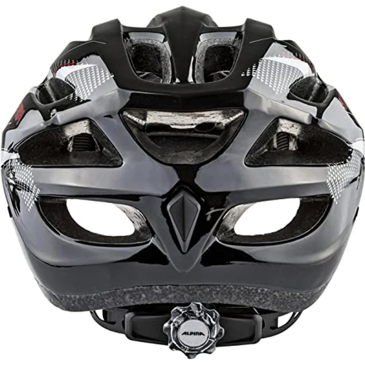 ALPINA MTB 17 Fahrradhelm, Black-White-Red, 58-61 cm – Bild 4