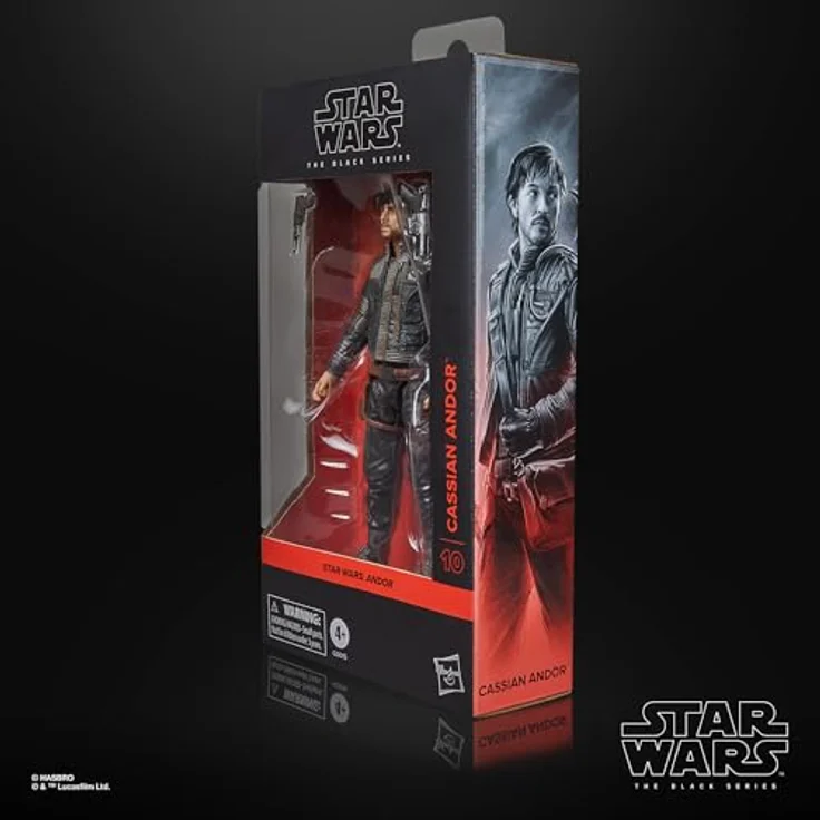 Star Wars The Black Series Cassian Andor Action-Figur, 15 cm mit Blastern, inspiriert von der Live-Action-Serie Andor – Bild 3