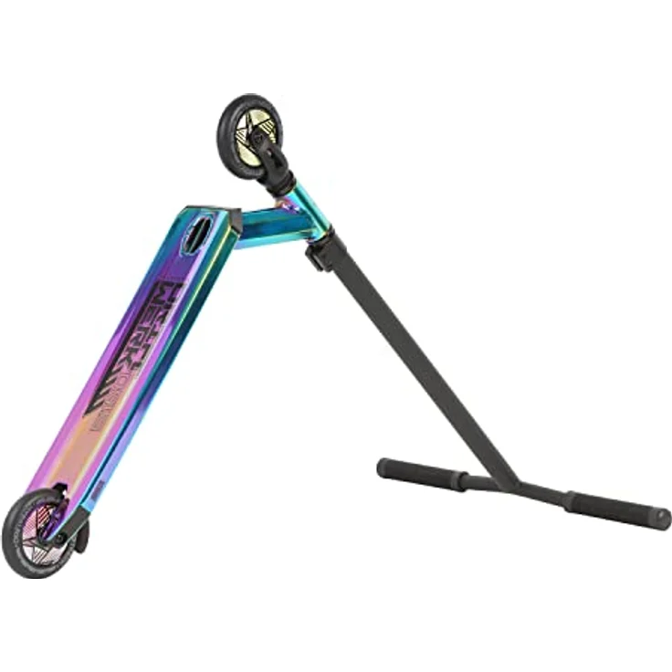 DRIFTWERK DAS ORIGINAL Stunt Scooter DS1.5 Neochrome Rainbow, Freestyle Tretroller für Kinder, robust und stylisch – Bild 5